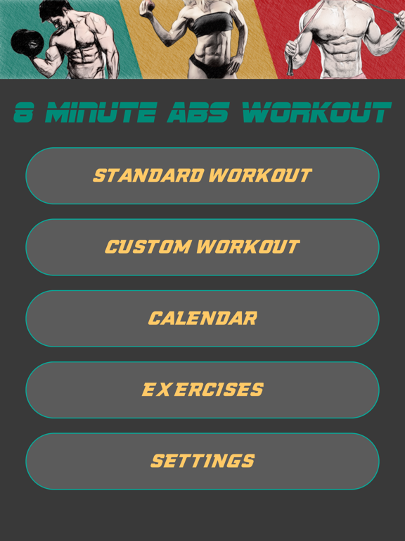 8 Minutes Abs workoutのおすすめ画像1