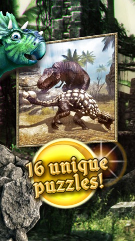 Dinosaurs walking with fun 3D puzzle game in HDのおすすめ画像1