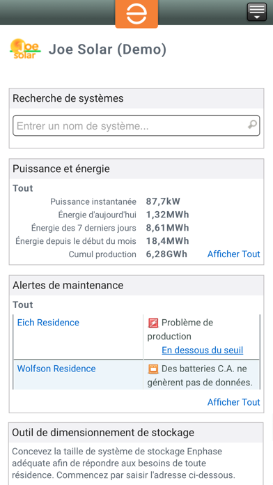 Screenshot #1 pour Enlighten Manager