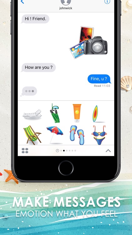 The Holiday Stickers Emojis for iMessage ChatStick
