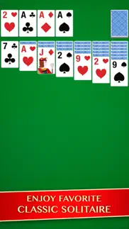 solitaire - classic klondike card games iphone screenshot 1