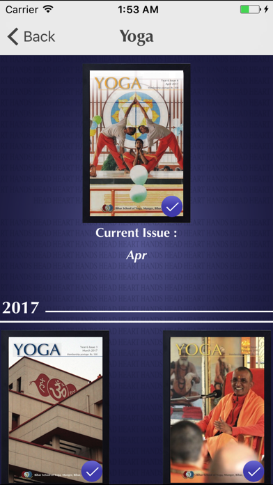 YOGA Magazine Screenshot