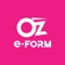 An innovative cloud service "OZ e-Form" is possible to make a document without using any system
