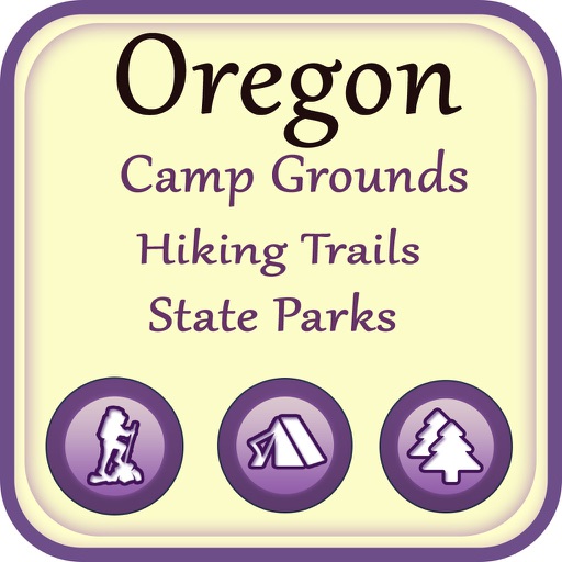 Oregon Campgrounds & Hiking Trails,State Parks icon