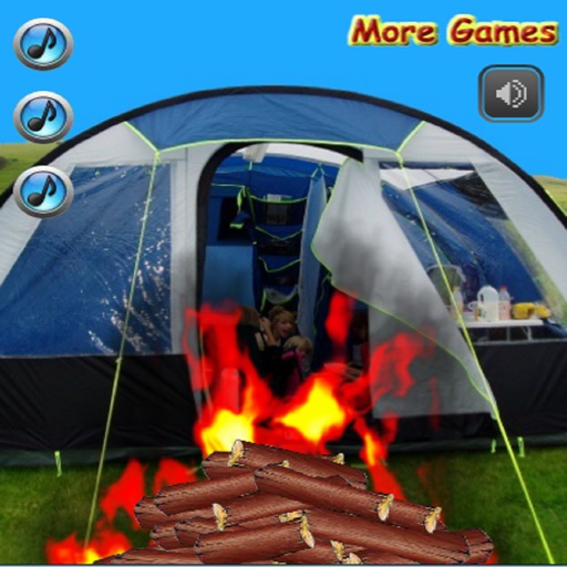 3D Real Camp Fire - Add Your Own Logs! icon