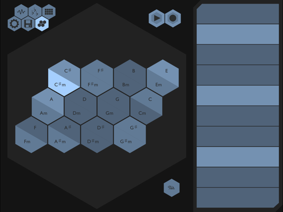 Screenshot #2 for Chordion : Musical Instrument & MIDI Controller