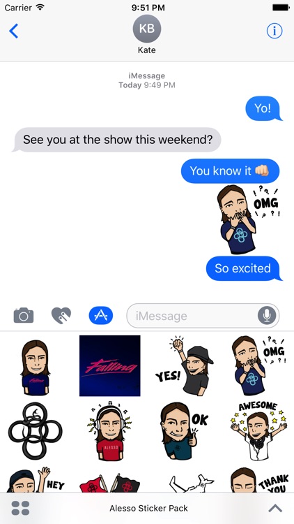 Alesso Sticker Pack