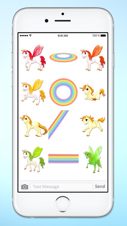 Unicorns and Rainbows Sticker Pack screenshot-4