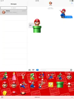 Super Mario Run Stickers iPad image 1