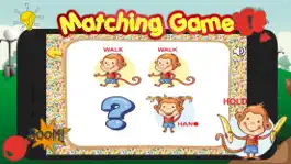 Game screenshot Monkey Matching : Remember Learning Game For Kid apk
