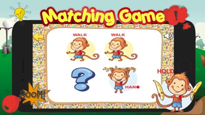 Monkey Matching : Remember Learning Game For Kid screenshot 2