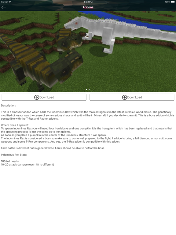 Screenshot #5 pour Game Maps & Addons for Minecraft PE