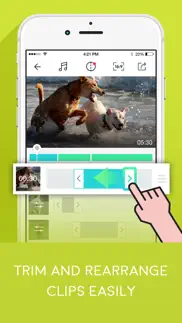 vidclips - perfect movie maker iphone screenshot 3