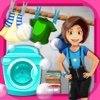 Girls Laundry Washing- Clothes Cleanup & Wash Game