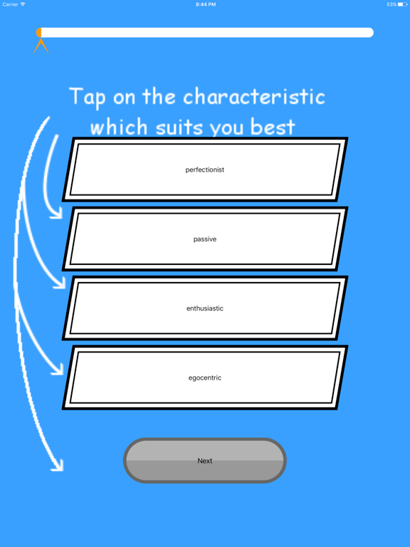 Screenshot #4 pour Personality Test - discover your character!