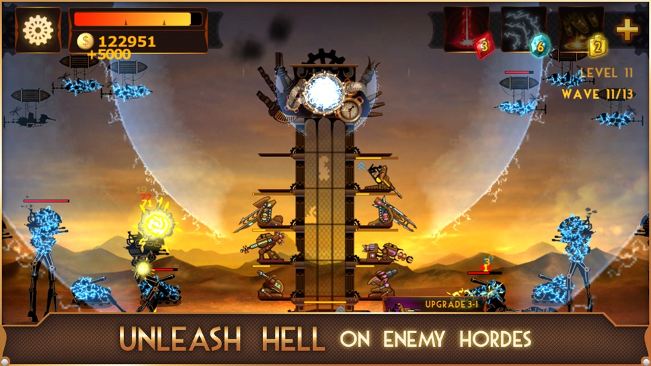 #4. Steampunk Tower (iOS) 由: DreamGate