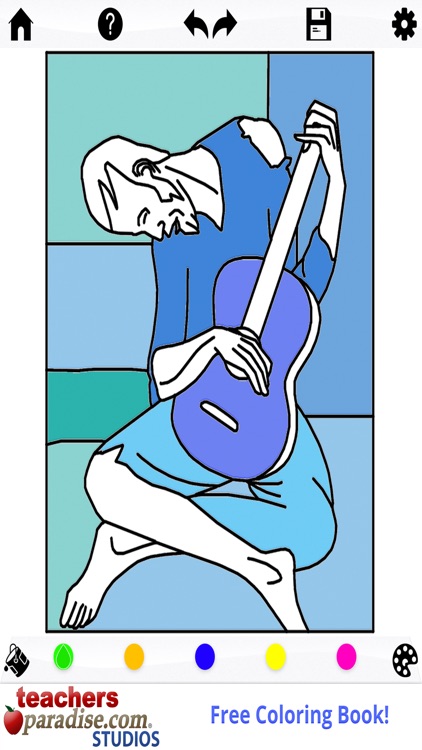 Picasso Coloring: Coloring Book for Adults