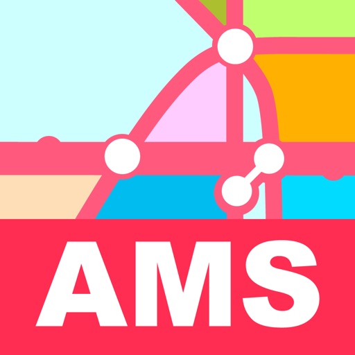 Amsterdam Transport Map - Metro and Route Planner Icon