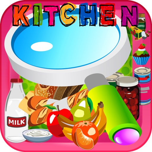 Hidden Objects in Kitchen Game
