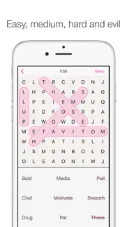 word search round iphone screenshot 1