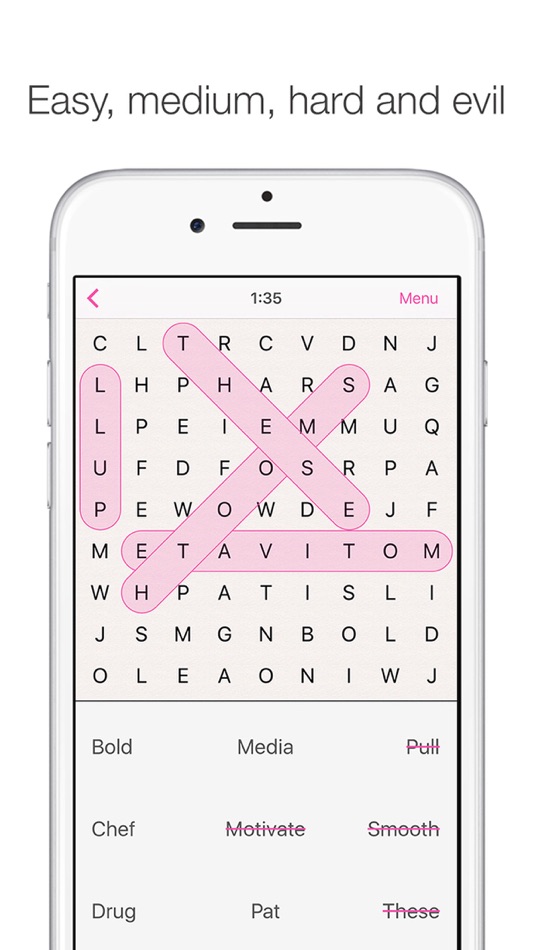 #1. Word Search Round (iOS) 由: Norman Basham