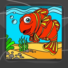 Activities of Underwater Coloring Book App