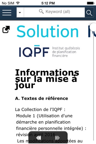 Solution IQPF screenshot 4