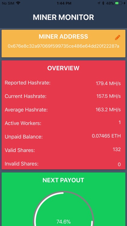 Miner Monitor