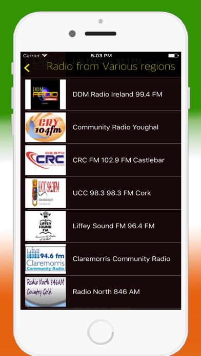 Radio Ireland FM - Irish Radios Stations Online IEのおすすめ画像4