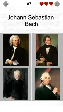 Game screenshot Famous Composers of Classical Music: Portrait Quiz apk