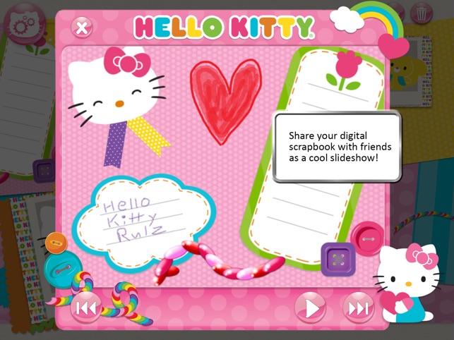 Hello Kitty All in One Scrapbook