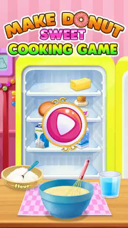 Game screenshot Make Donut Sweet Cooking Game mod apk