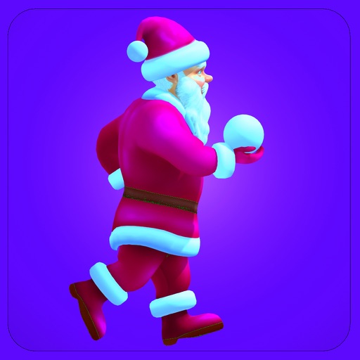 Santa Claus-Playing Snowballs* iOS App