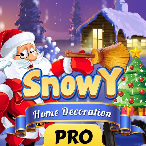 Snowy Home Decoration Pro icon