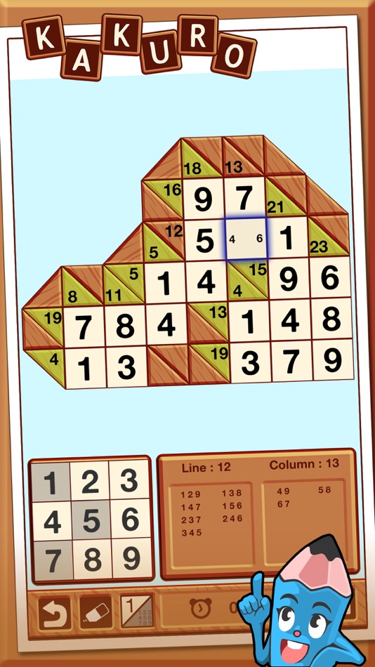 #4. Kakuro MM (iOS) di: Magma Mobile