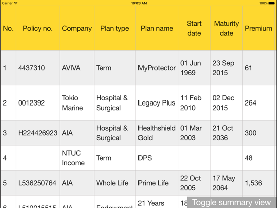 Screenshot #6 pour myPolicy by Introverts Sales