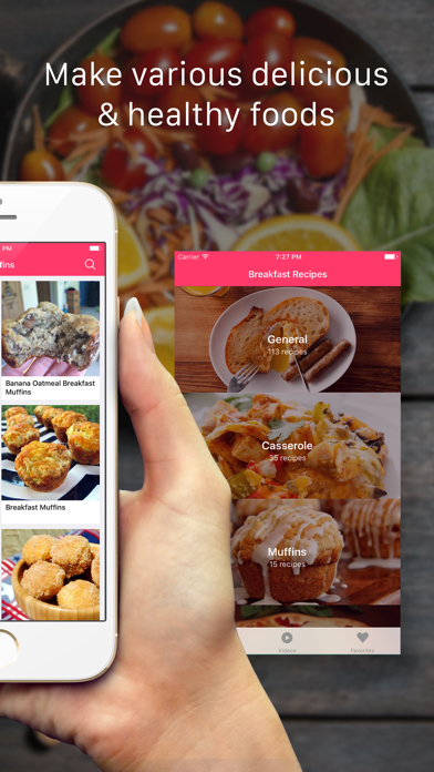 Screenshot #2 pour Breakfast recipes for healthy & cooking videos