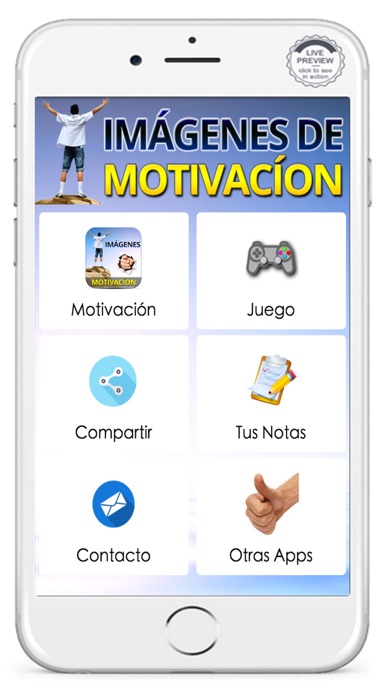 Screenshot #1 pour Imágenes de Motivación