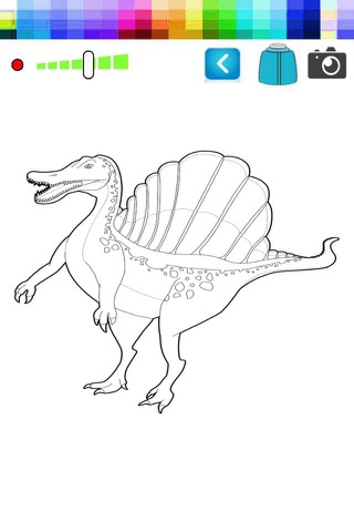 Paint and Drawing Stegosaurus - For Kids screenshot 2