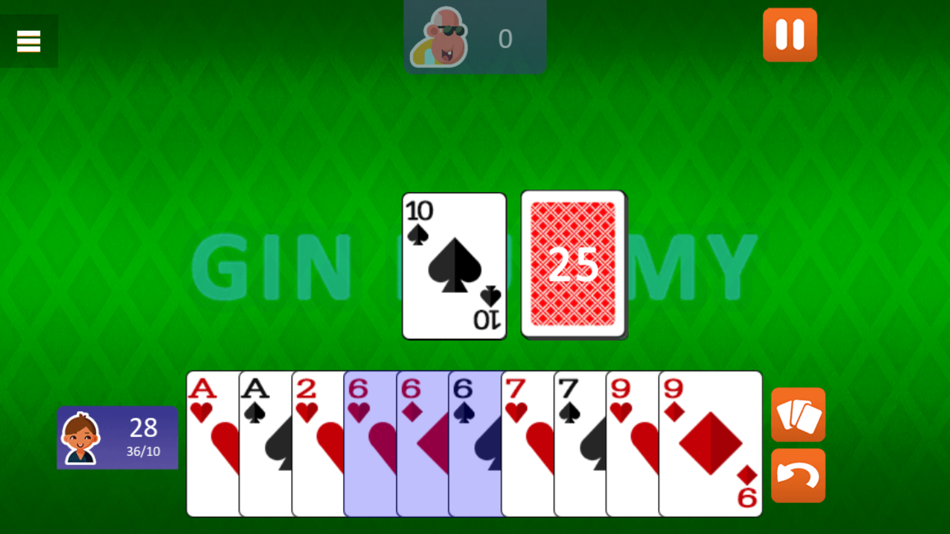 #5. Gin Rummy - Card Game (iOS) 由: famobi