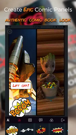 Captura de pantalla de Comic Strip - Comic Maker en iPhone 1