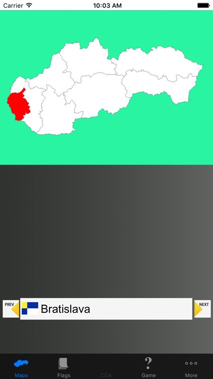 Slovakia State Maps, Flags and Info