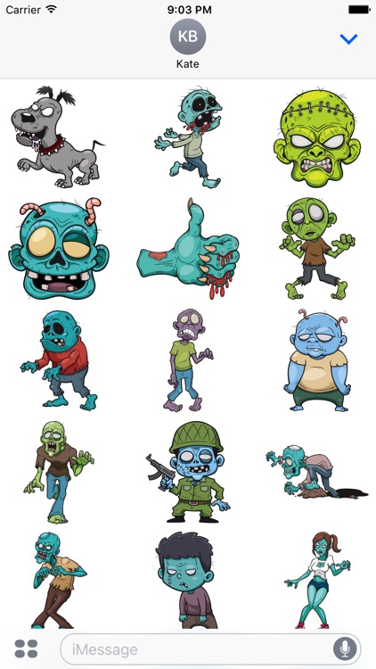 Zombistickers