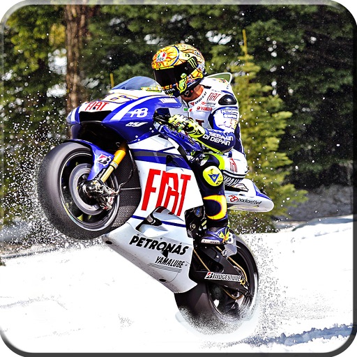 Top Speed Snow Bike Race Icon