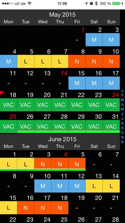 shift calendar pro