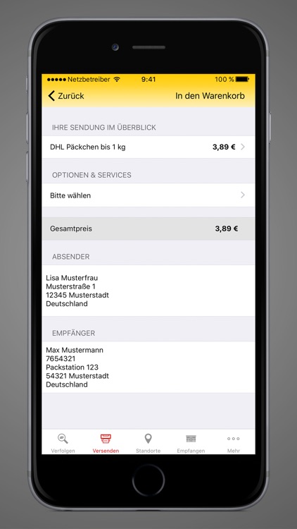 DHL Paket screenshot-3
