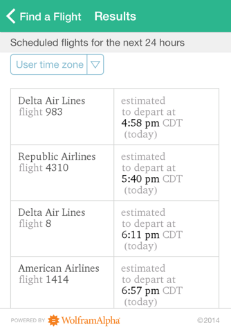 Wolfram Travel Assistant App screenshot 3