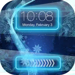 Snow Night Wallpaper HD – Winter Background Themes app icon