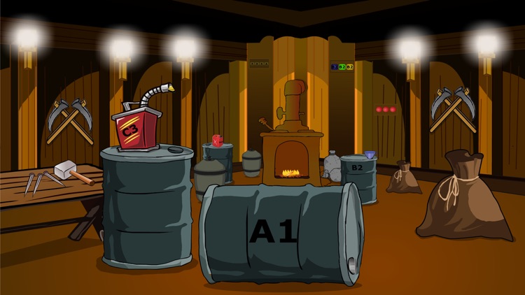 175 Dark Wooden House Escape