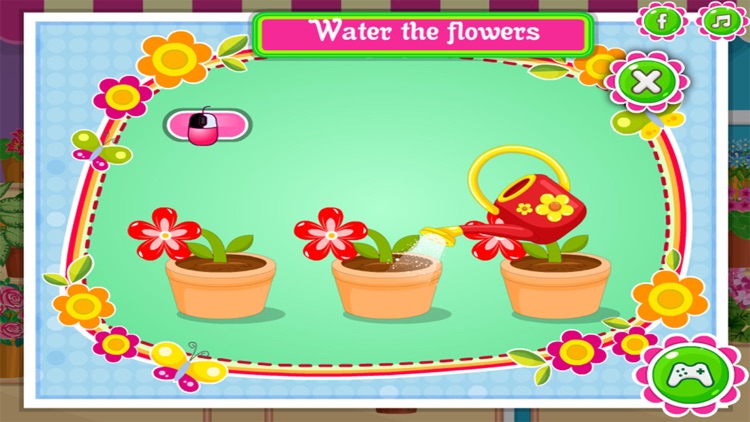 Flower Shop Girl - Games for girls free screenshot-3